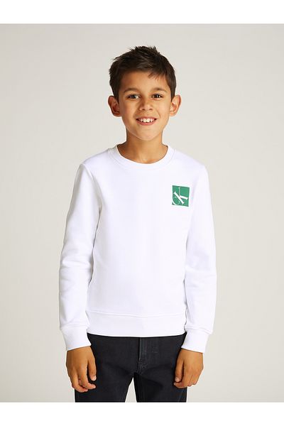 Calvin Klein Calvin Klein Boys White Sweatshirts