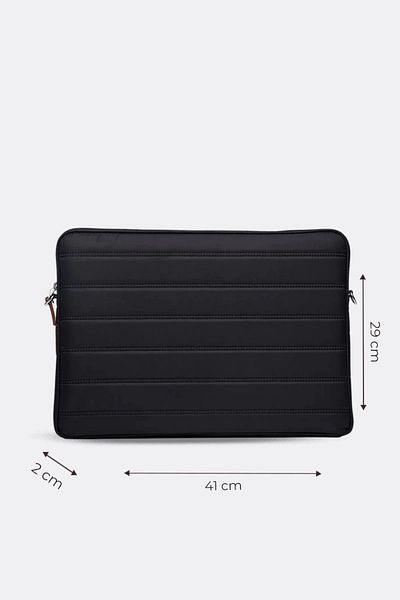 TB Terzi Bey حافظة كمبيوتر محمول سوداء مقاومة للماء لجهاز Macbook Air Pro مقاس 15.6 بوصة و16 بوصة