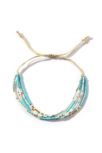 Choice FB-B23121503A Go2boho Multi Color Dainty Four-Layer Series 2024 Trendy Handmade Jewelry Hawaii BOHO