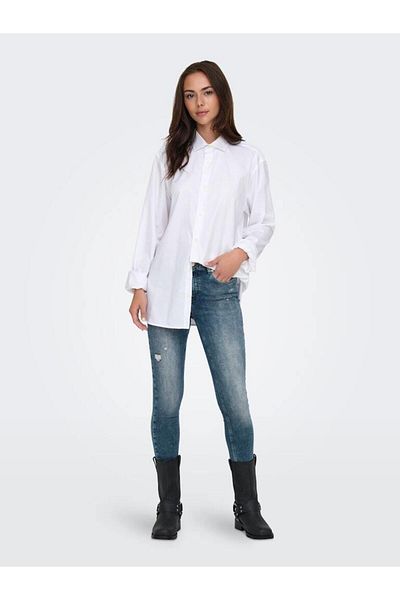 ONLY Skinny Jeans Onlblush Μεσαία Μέση Skinny Fit Τζιν