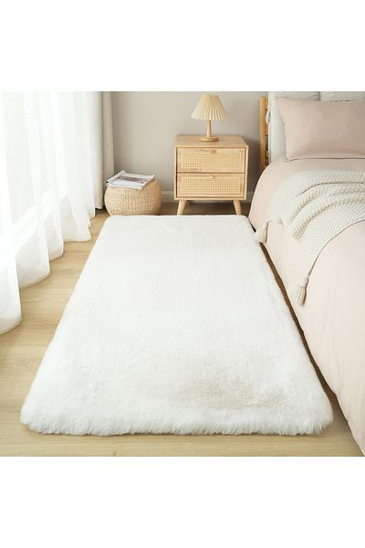 erorex Luxy Bliss Premium Faux Rabbit Fur Rug - 80x150 cm