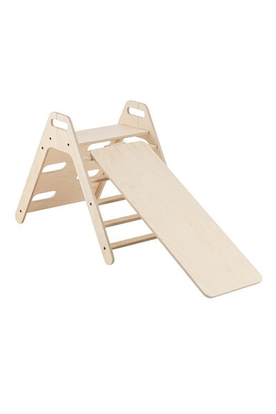 Babyjem Set de cățărat Montessori cu tobogan Pikko, MamaToyz