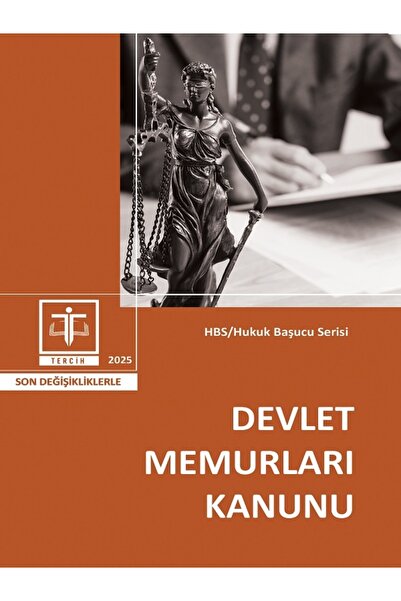 Tercih Akademi Yayınları Devlet Memurları Kanunu 2025 (Cep Boy)Tercih