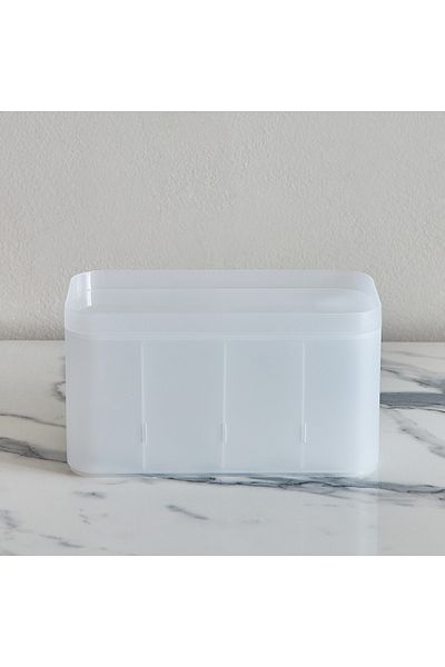erorex Madison Stackable Storage Box with Removable Dividers - 24.1x12x13 cm