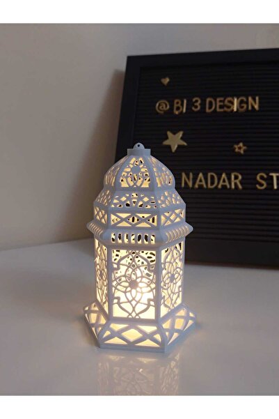 Genel Markalar Ramazan Feneri / Dekoratif Kandil feneri / İslami Dekor / Teal...