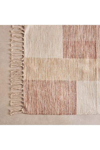 erorex Glimmer Aristo Handmade Printed Dhurrie - 60x90 cm