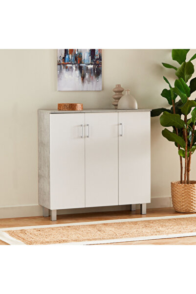 Generic Patara 16-Pair Shoe Cabinet with 3 Door