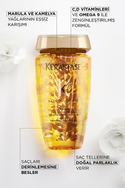 Kerastase Elixir Ultime Le Bain Shine Shampoo 250 ml