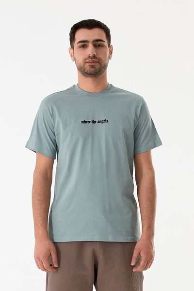 Fulla Moda Tricou imprimat cu decolteu crew