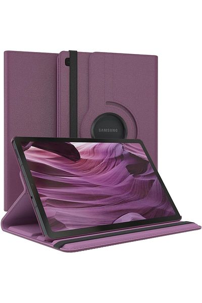 AWH جراب دوار لجهاز Samsung Galaxy Tab A 10.1 2019 [T510/T515]، حامل 360 درجة (أرجواني)