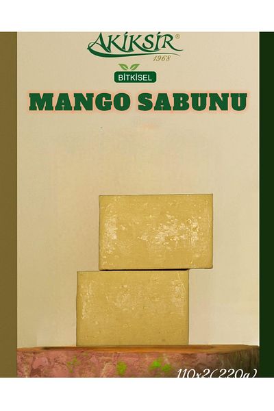 Akiksir Natural Mango Soap - 2X110G (220g)
