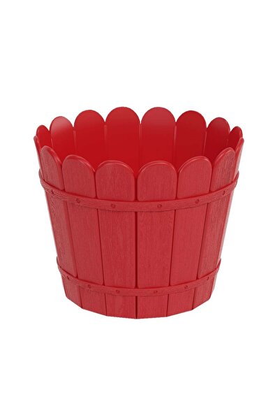 Lider Lüx  Küçük Balkon Saksısı Yuvarlak Tüm Renkler Saksı Tabağı Dahil