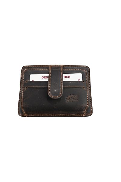 Sia Çanta Si̇a Bag Genuine Leather Unisex Men & Simple Stylish Special Design 2 Compartment Card Holder Ari 10 Years g