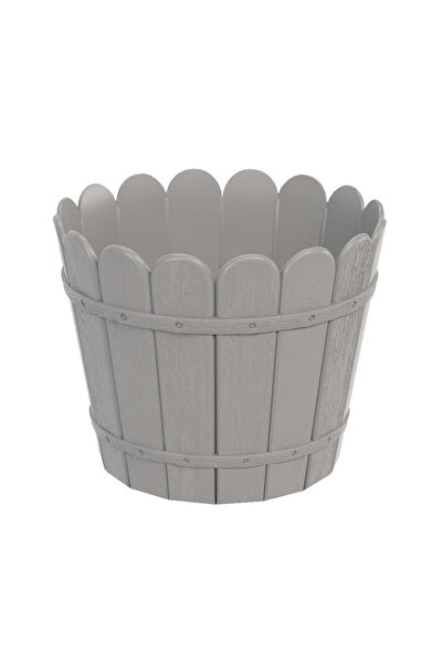 Lider Lüx  Küçük Balkon Saksısı Yuvarlak Tüm Renkler Saksı Tabağı Dahil