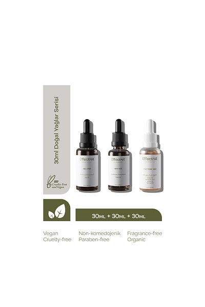 EffectHA 30 ml Natural Oils Series Advantageous Set