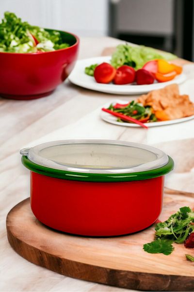 İnci Emaye No. 14 Enamel Storage Container