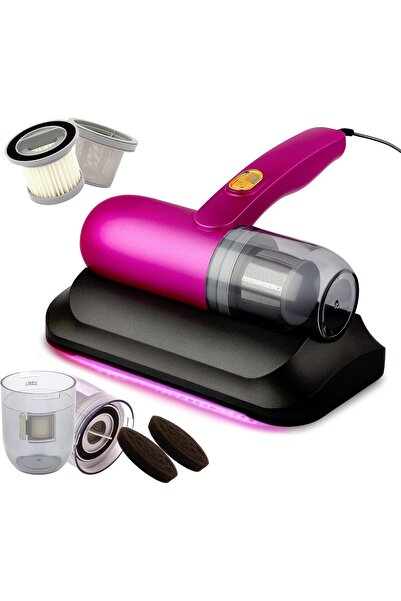 AWH مكنسة كهربائية للسرير، قوة شفط 13 كيلو باسكال، ضوء الأشعة فوق البنفسجية، ...