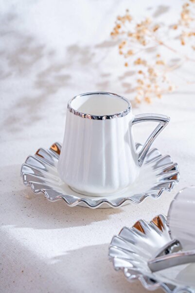 ACAR Cecily 6 Kişilik Kahve Fincanı Takımı - 90 ml