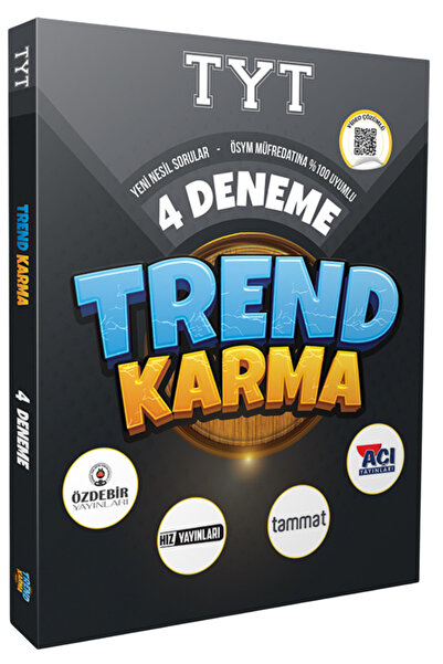 LİDERLER KARMASI Trend Karma 2026 Model TYT 4 Deneme Tamamı Çözümlü Fasikül F...