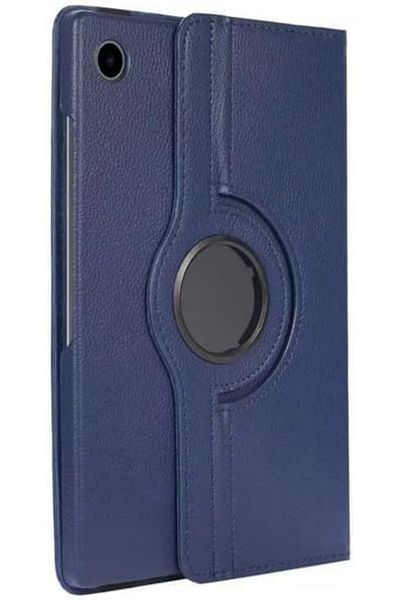 AWH 360° Rotatable Case for Galaxy Tab A9 Plus 11" 2023, PU Leather, Auto Wake/Sleep, Blue
