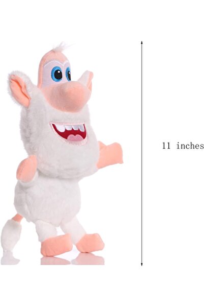 Yelajoy White Pig Cooper Stuffed Doll Toy, soft and comfortable,  high-quality cotton, for kids