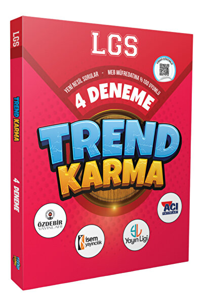 LİDERLER KARMASI Trend Karma 2026 Model LGS 4 Deneme Tamamı Çözümlü Fasikül F...