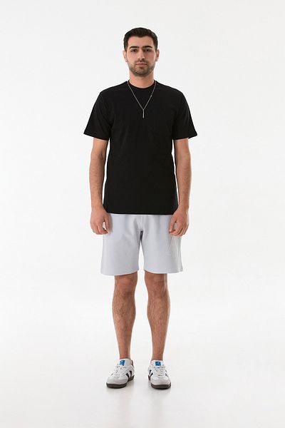 Fulla Moda Μπλουζάκι με λαιμόκοψη με λεπτομέρεια κολιέ με τσέπη