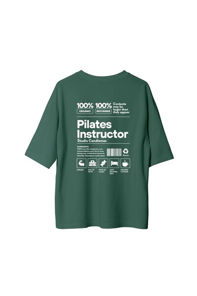 SVART WEAR Μπλουζάκι Προπονητής Πιλάτες με τύπωμα oversized Μπλουζάκι Unisex