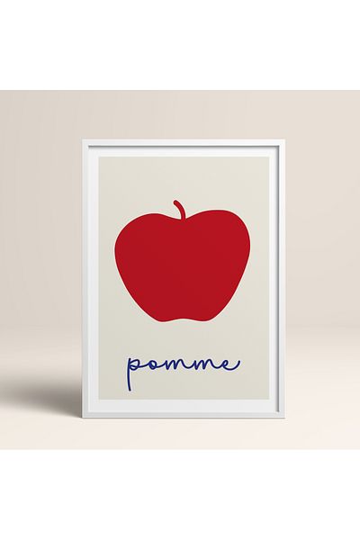 HOMEPACK Pictură cu un singur cadru din lemn Pictură poster dintr-o bucată TK/862