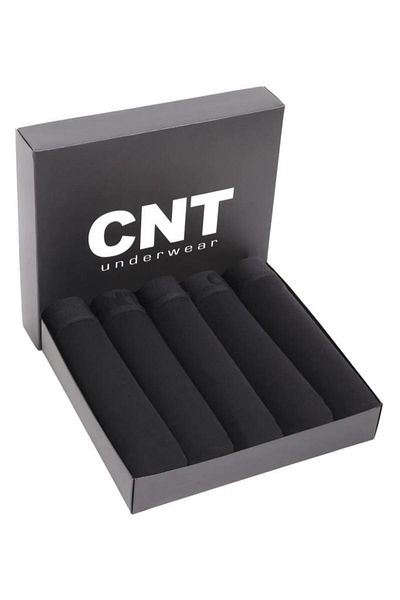 CNT Boxeri din bumbac pentru bărbați, pachet de 5