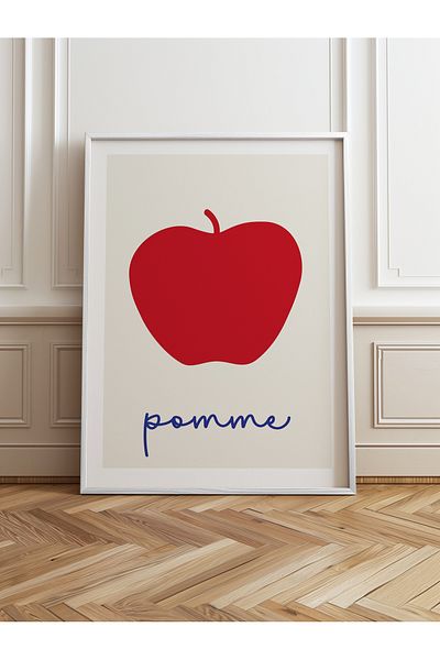 HOMEPACK Pictură cu un singur cadru din lemn Pictură poster dintr-o bucată TK/862