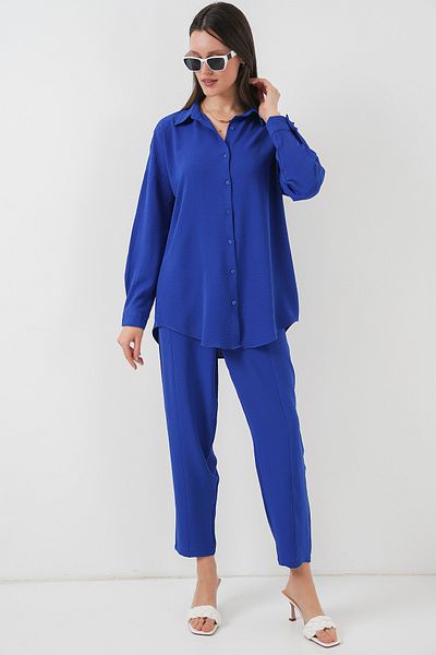 Bigdart 6593 Model Oversize Saks Double Suit Set