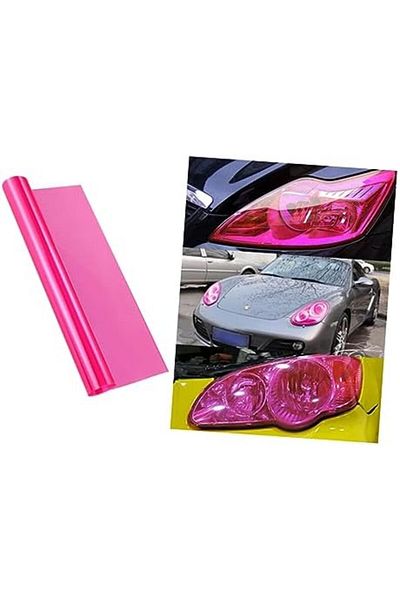 Oto Aksesuarcım Pink Headlight Stop Film 1Mx30Cm