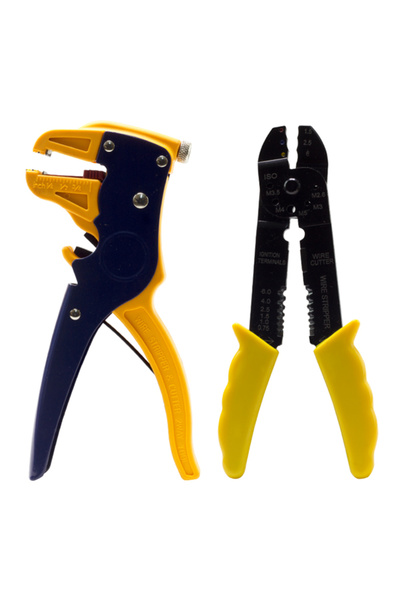 Powermaster YK-PR-04 Terminal Sıkma Pensesi+Kablo Sıyırma Pensesi+Uç Seti Soyma ve Kesme Bir Arada S