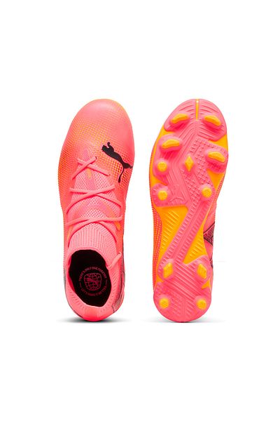Puma حذاء كرة قدم برتقالي للأطفال من Future 7 Match Fg/Ag Jr 10772903
