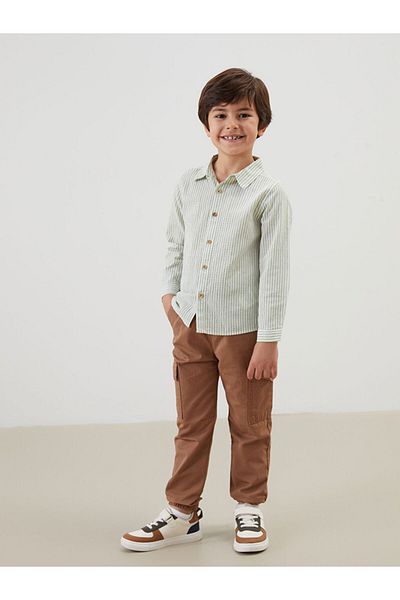 LC Waikiki Boys' Cargo Pants with Elastic Waist