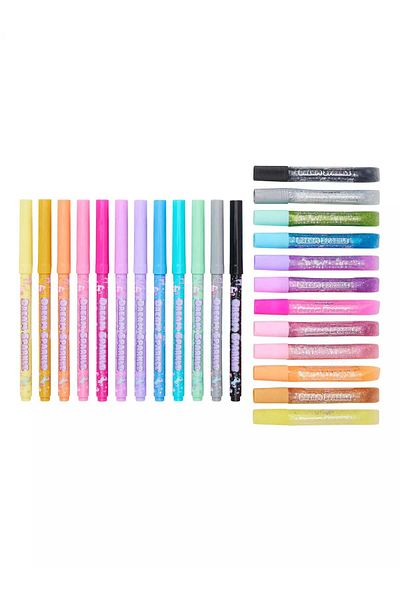 SMIGGLE - Dream Sparkle Colors and Glitters Stationery Set