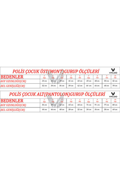 vyloo Polis Kostümü-Uzun Kol Yunus Polis Takımı ve Oyuncağı