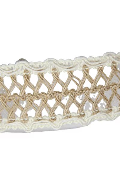 OZN AKSESUAR Wicker Ribbon Jute Ribbon Crafts Home Decorations and Gift Wrap Ornament