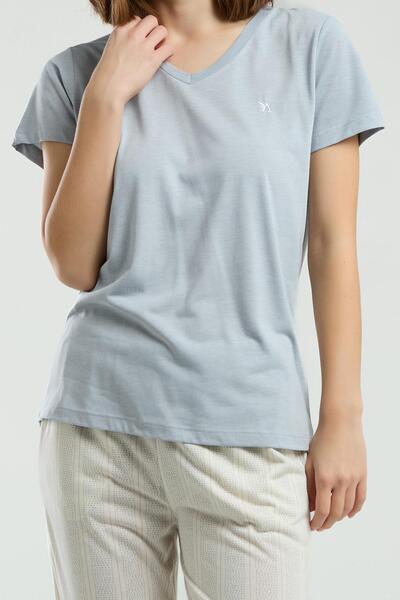 Arnetta Kadın T-shirt ve Cepli Kapri Takım