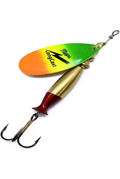 MEPPS Long Cast Fıransız Olta Kaşığı Gök Kuşağı No:4 16gr