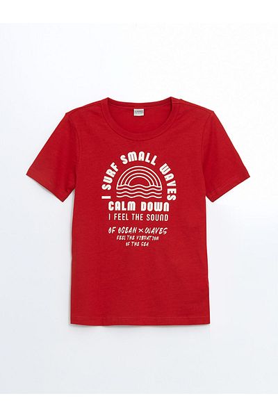 LC Waikiki New Season Crew Neck Boy's T-Shirt - S55740Z4
