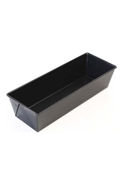 Generic Non-Stick Rectangular Cake Tray Black 31x6x25cm