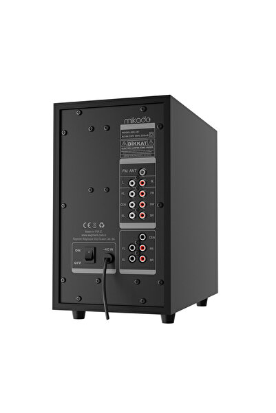 Mikado MD-581BT 110W USB/SD/FM/BT Destekli 5+1 Ses Sistemi Hoparlör - Speaker
