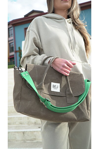 BEJ STORE Kanvas Çanta (MEDIUM)
