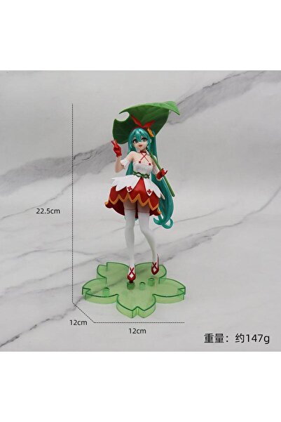 Zigver Anime dancing dancing dans kız sabah zafer Elf Lotus yaprağı şekil kaw...