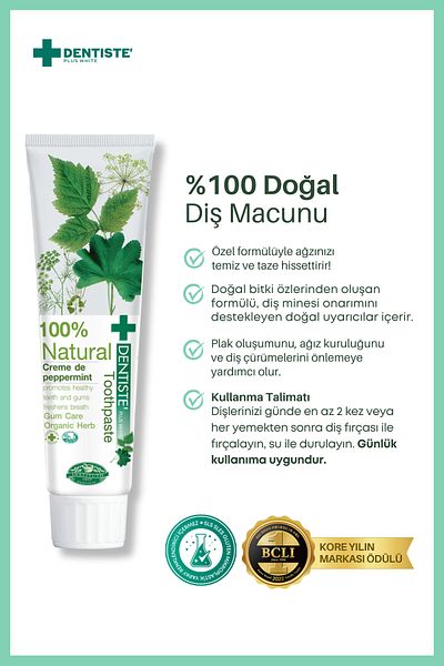 Dentiste معجون أسنان طبيعي 100%