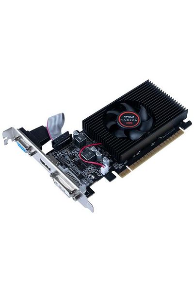 TURBOX Knight Zen M R7 240 Amd Ddr3 128bit Vga.dvi.hdmi Single Fan 4gb Graphics Card (box)