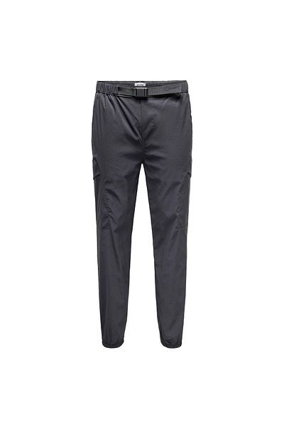 Only & Sons Ανδρικό γκρι παντελόνι Common (22029923-ASP)