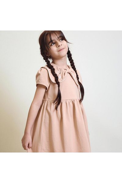 OZZY KİDS Girl's Collar Dress